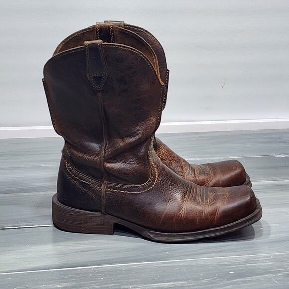 Ariat Rambler Western Performance Boots Square Toe 10015307 Size 9 D Wicker - Picture 5 of 13